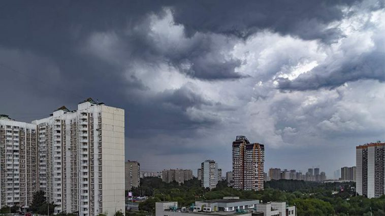 Затопивший Европу циклон придет в Москву вечером 28 июля 