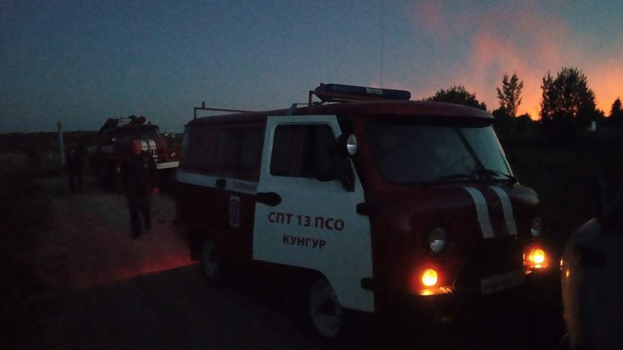 Горение на газопроводе в Пермском крае ликвидировали 