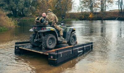 Российские бойцы рассказали об использовании плотов на переправах в Курской области