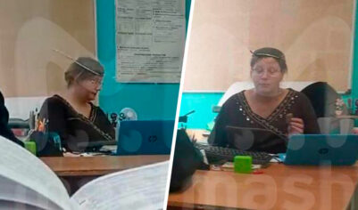 «Макаронный монстр прекрасен»: в Химках учительница провела урок с дуршлагом на голове