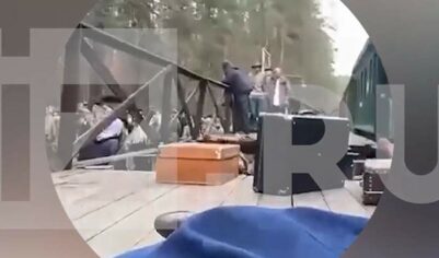 Опубликовано видео с места ЧП на киносъемках в Ленобласти