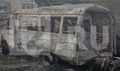 Взрыв на АЗС в Грозном полностью уничтожил несколько автомобилей