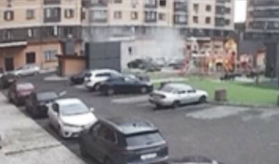 Опубликованы кадры момента взрыва в ЖК в Пятигорске