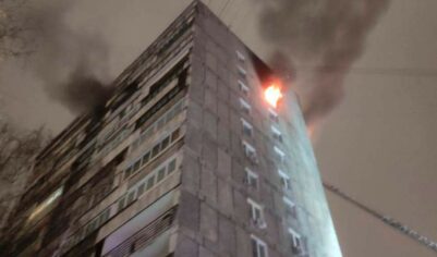 При пожаре в доме на западе Москвы погиб один человек