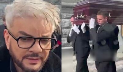 Филипп Киркоров похоронил отца под строчку из хита Пугачёвой (ФОТО, ВИДЕО)