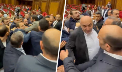 Спор о геноциде. В парламенте Армении произошла драка