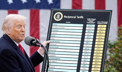 В США в казну поступили первые 15 млрд долларов от тарифов Трампа