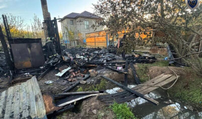 Дети погибли при пожаре в пасхальную ночь