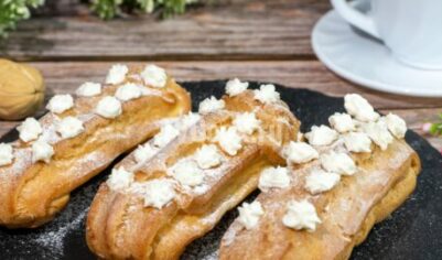 Домашние эклеры из заварного теста с кремом вкусный рецепт с фото пошагово и видео