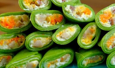 Блинчики «Весенний букет» вкусный рецепт с фото пошагово и видео