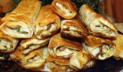 Горячая закуска из лаваша с мясом и овощами вкусный рецепт с фото пошагово и видео
