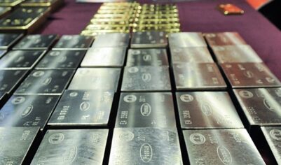 Стоимость серебра на бирже Comex превысила $36 впервые с февраля 2012 года