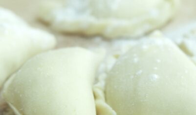 Вареники с картошкой грибами и луком от шеф-повара вкусный рецепт с фото пошагово и видео