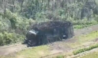 «Защита от БПЛА обеспечена»: мощный «Царь-танк» попал на видео в зоне СВО (ФОТО, ВИДЕО)