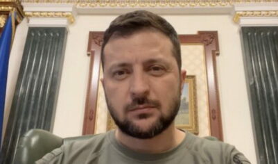 Зеленский неожиданно обратился к украинцам после нескольких дней массовых протестов по всей стране