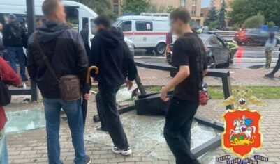 Жители Долгопрудного в шоке от наезда на людей на автобусной остановке