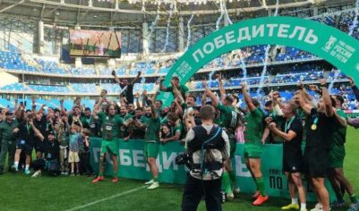 Регбийное «Динамо» вернулось домой и сразу же грохнуло лидера