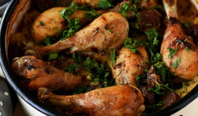 Рис с курицей и тмином в духовке вкусный рецепт с фото пошагово и видео