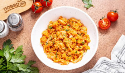 Капуста в микроволновке