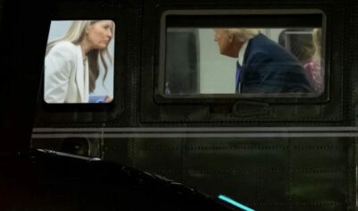 Момент ссоры Мелании и Трампа попал на видео (ВИДЕО)