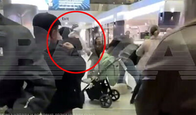 Baza: в Пулково на пассажира напали и во время драки украли сына