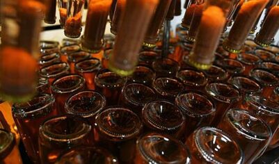 Производство алкогольных напитков в России упало