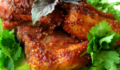 Свиные ребра в пикантном маринаде, запеченные в рукаве вкусный рецепт с фото пошагово и видео