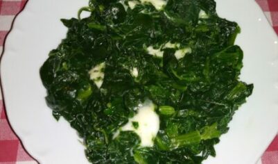 Шпинат с сыром вкусный рецепт с фото пошагово и видео