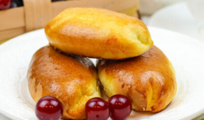 Пирожки с вишней вкусный рецепт с фото пошагово и видео