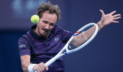 Великий русский: Даниил Медведев отпраздновал трудную победу 12 матерными словами