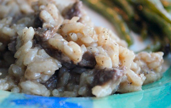 Ризотто с говядиной вкусный рецепт с фото пошагово и видео