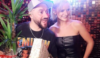 Иракли Пирцхалава скрыл личность своей девушки на дне рождения