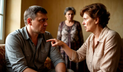 —Ты ради призрачного уважения своей матери поставил под удар нашу семью