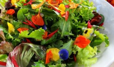 Салат из цветов вкусный рецепт с фото пошагово и видео