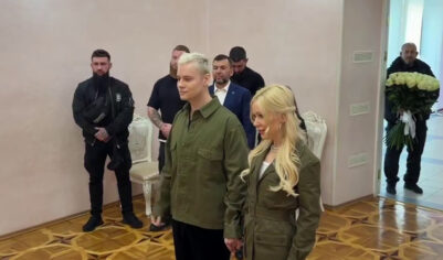 «Милитари-стайл» свадебных нарядов Shaman’а и Мизулиной оценила стилист