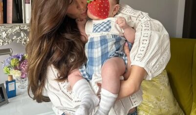 Дочка Анастасии Заворотнюк поделилась милыми фото с семимесячным сыном