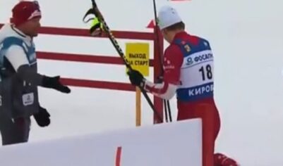 Поступок Большунова вызвал гнев: никто не вправе бить в спину