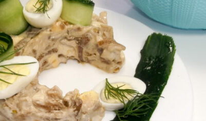 Салат без майонеза на праздничный стол. Все будут просить рецепт вкусный рецепт с фото пошагово и видео