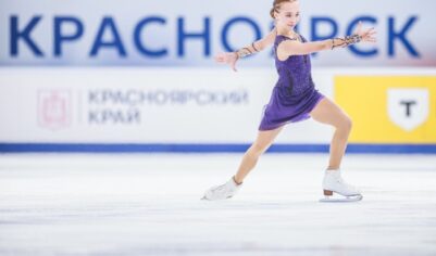 Школа Тутберидзе впереди: Двоеглазова первая после короткой программы в Красноярске