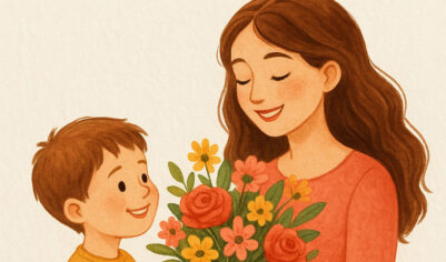 Открытка и поздравления на День матери