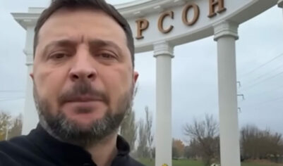 «Черная метка»: записав видео из Херсона, Зеленский принес жителям беду (ВИДЕО)