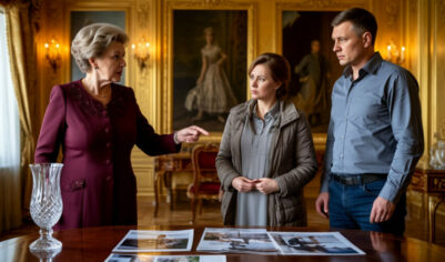 — Твоя жена общается с отбросами общества. Репутацию нашу в грязь втаптывает, — заявила свекровь.