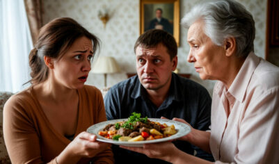 Муж не ел мою еду, а ждал, когда ему принесет свекровь