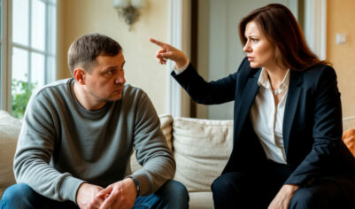 Перестала спонсировать мужа-бездельника, и он показал себя настоящего