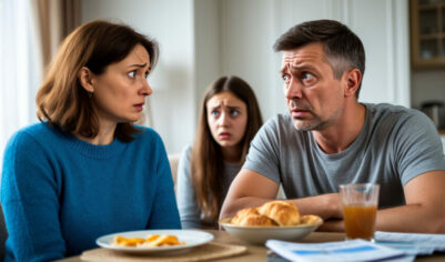 — Меня сокращают. С декабря я без работы, — сказала жена и увидела испуганные глаза мужа.