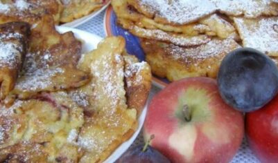 Оладьи с фруктами вкусный рецепт с фото пошагово и видео