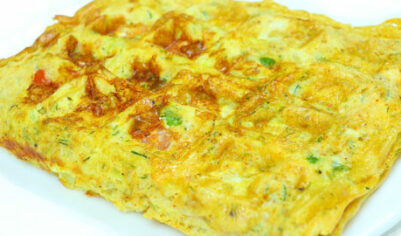 Омлет с овощами в вафельнице вкусный рецепт с фото пошагово и видео