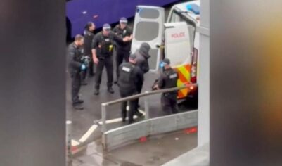 После распыления в аэропорту на людей перцового баллончика арестован подозреваемый