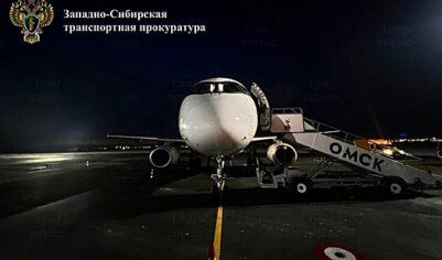 Самолет из Екатеринбурга в Горно-Алтайск незапланированно приземлился в Омске