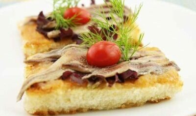 Канапе с анчоусами – Рецепт закуски для гурманов вкусный рецепт с фото пошагово и видео
